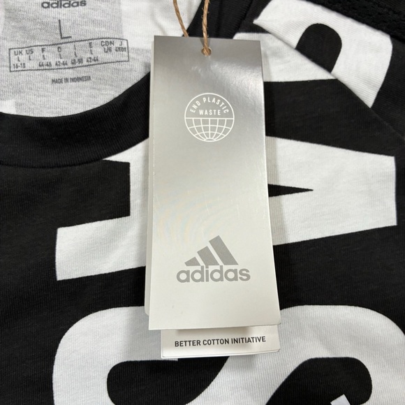 NWT Adidas Essentials Oversized T Shirt Dress Size L - Picture 8 of 8